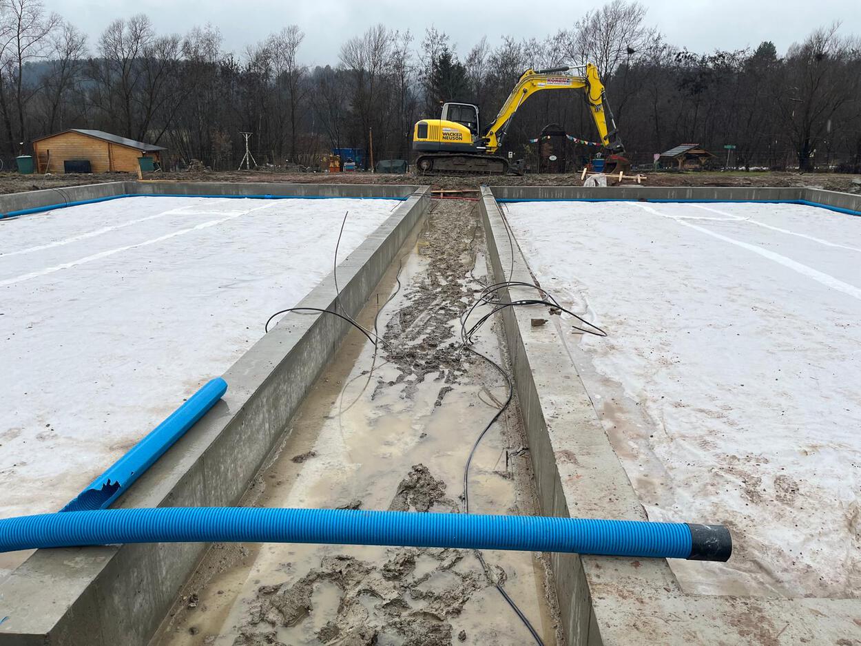 Die Fundamente stehen!